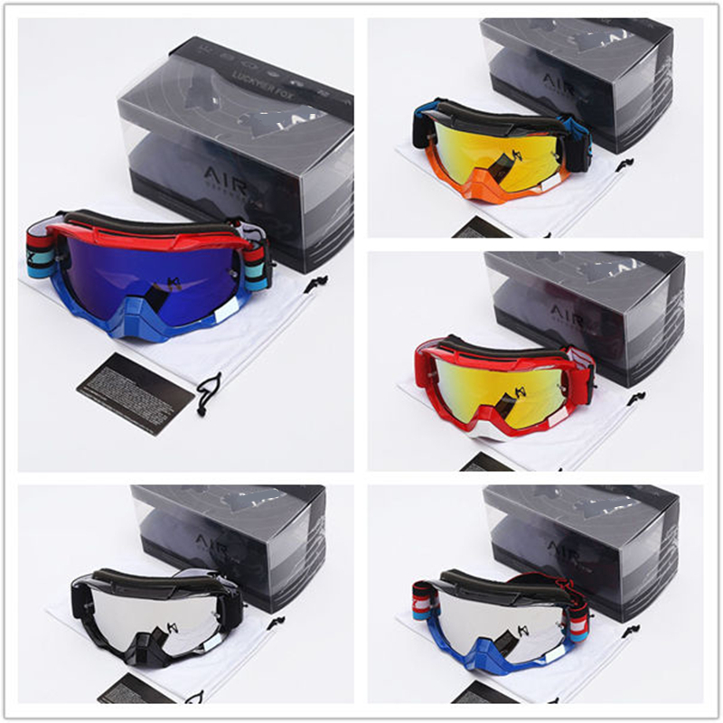 Off Road Motocross Helmet Goggles Set - 1 zestaw Motocross gogle połączenie Mountain