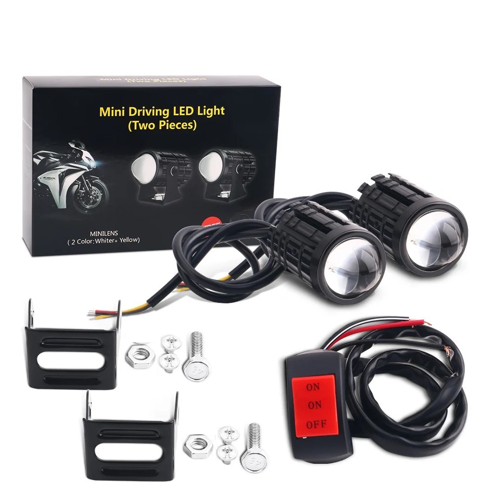 Uniwersalna motocyklowa lampa  – Universal Motorcycle Led Headlight Projector recenzja i cena