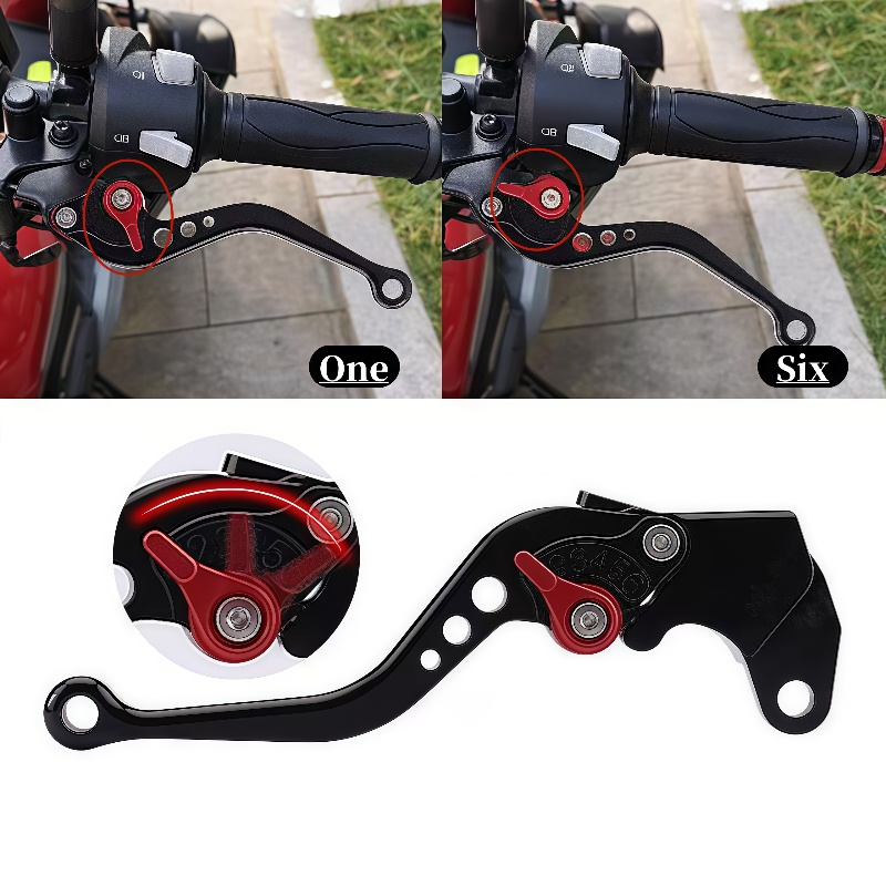 Dźwignia hamulca do motocykla  – Cnc Aluminum Adjustable Brake Clutch Levers recenzja i cena